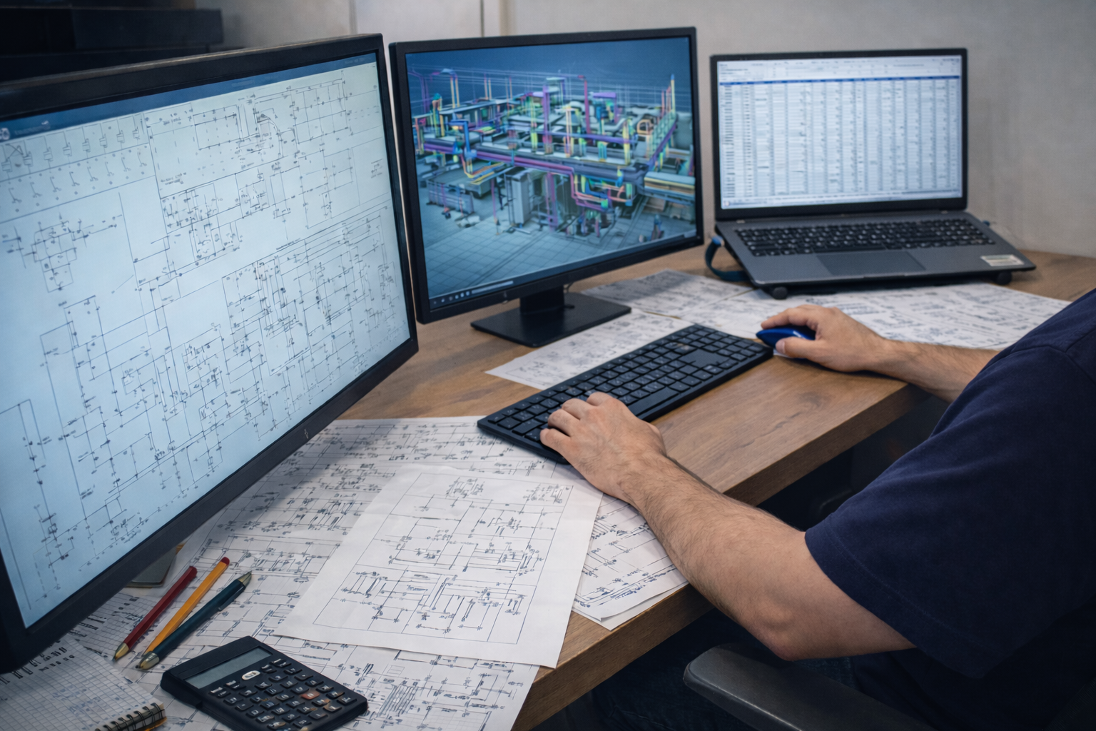 Engenharia e projetos de painéis